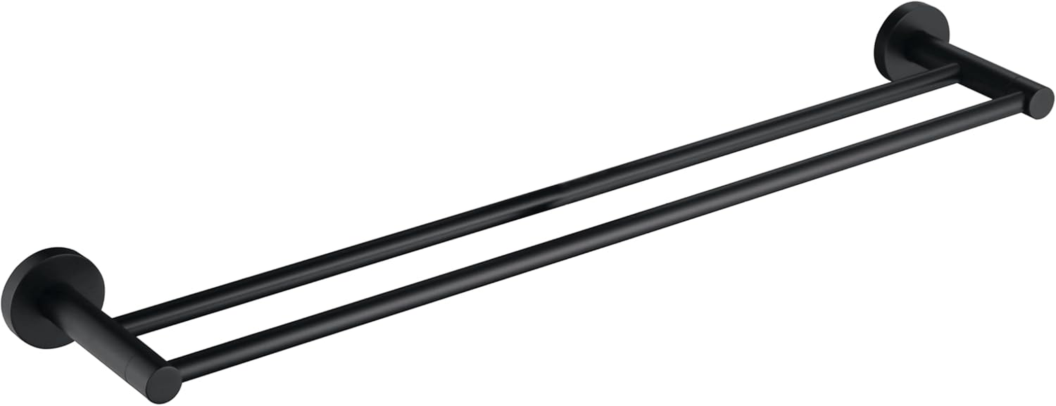 Decaura 600Mm Single Towel Rail, Towel Rack Wall Mounted, Stainless Steel Hand Towel Holder for Bathroom and Kitchen, Drill-Free or Screw-In Installation Gold