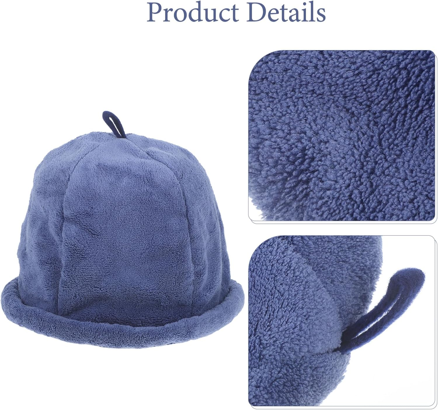 Ipetboom Felt Sauna Hat Coral Velvet Fisherman'S Cap Large Xl Wool Sauna Hats Pirate Cap Men'S