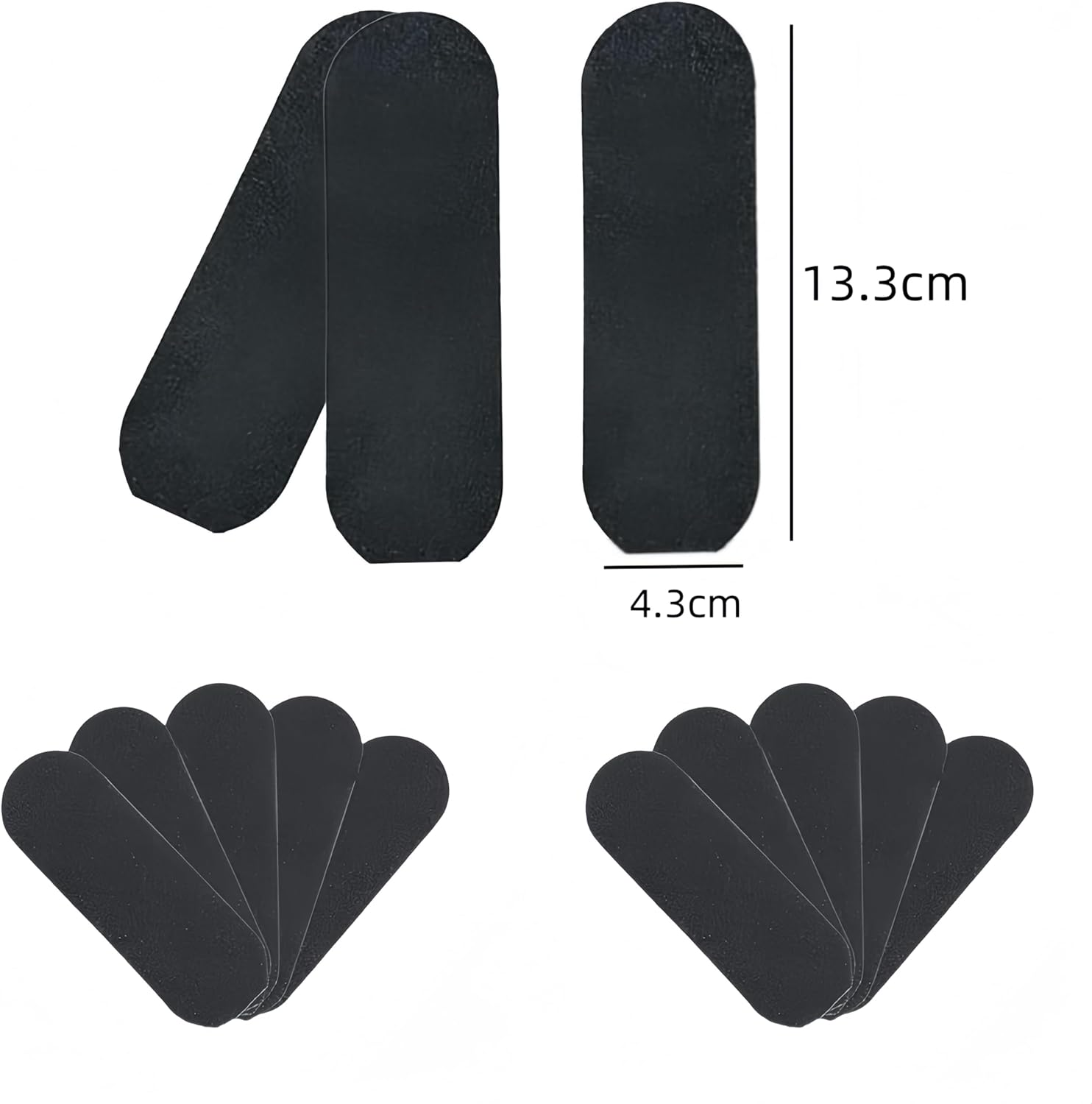 30 Pieces Foot File Foot Rasp Set, Granmagazz Pedicure, Replacement Sandpaper Refill Pads, Dead Skin, Cuticle Remover, Foot Rasp Replacement Sandpaper for Callus Removal, Foot Care image number 1