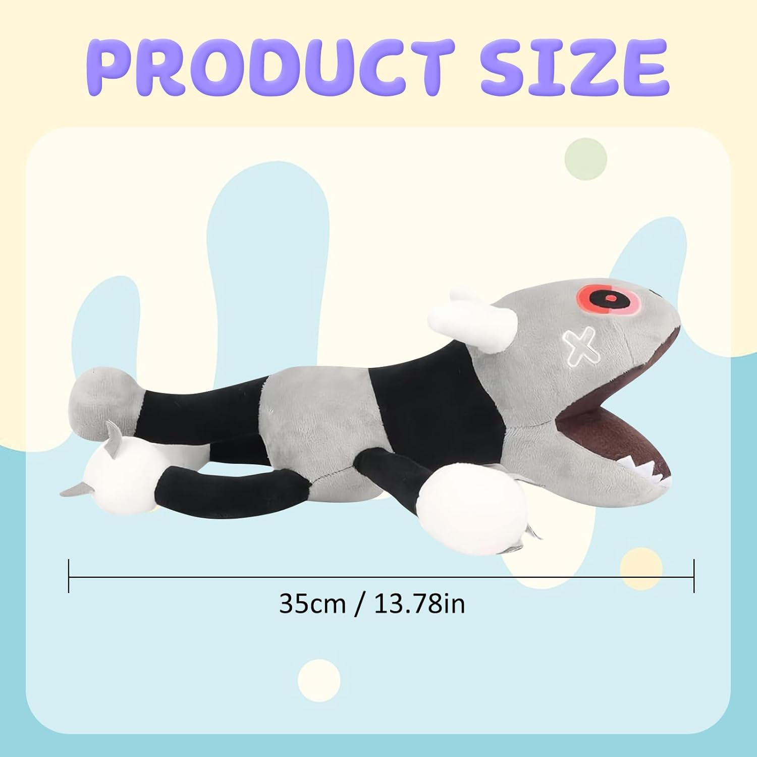 Dandy Horror Games Plush, Dandy Flower World Plush Toy, World Plushies Toy, Dandy Plush Toy, Dandy'S World Plush Toy, Stuffed Plush Animal Doll Pillow for Boys and Girls Party, Birthday image number 5