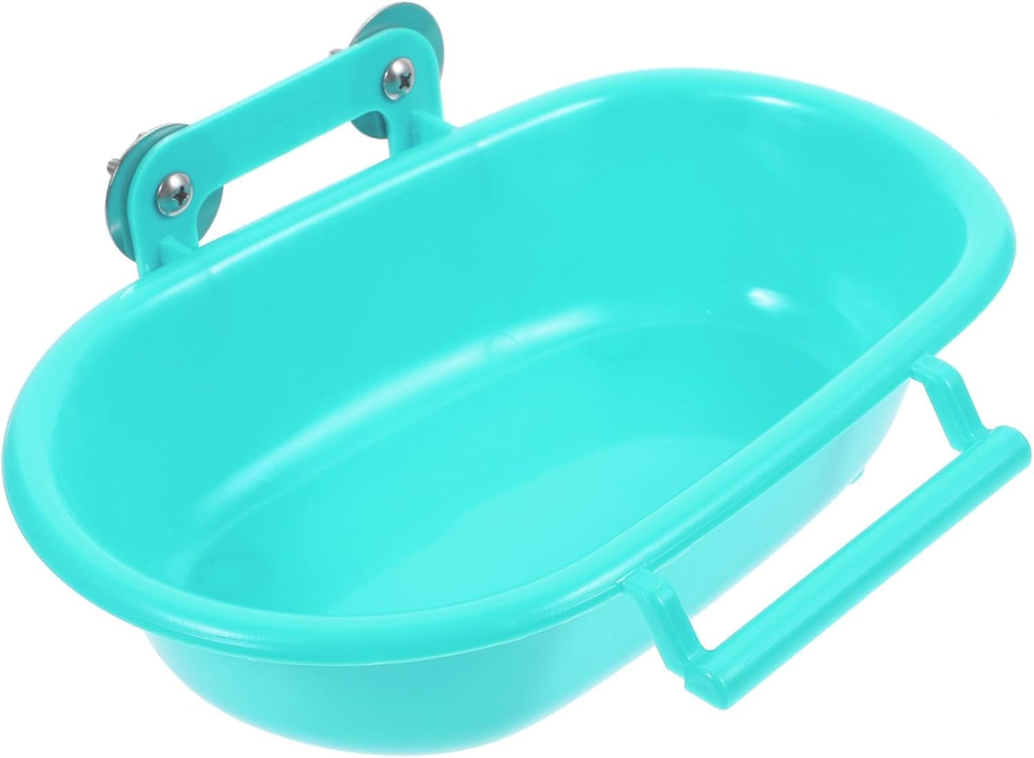 Reusable Bird Bathtub Box Bird Bath,Bird Bath for Cage,Small Tub Bowl for Hang inside Cage Birdbath Shower,Parrot Shower Bird Cage Accessories for Small Birds Parrots Canary Lovebirds (Green) image number 2
