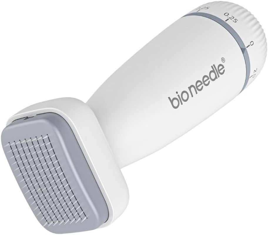 Bio Needle Adjustable Derma Stamp: 120-Pin Micro Needling Tool for Skin Rejuvenation - Precision, Depth Control for Anti-Aging, Scars, & Radiance image number 4