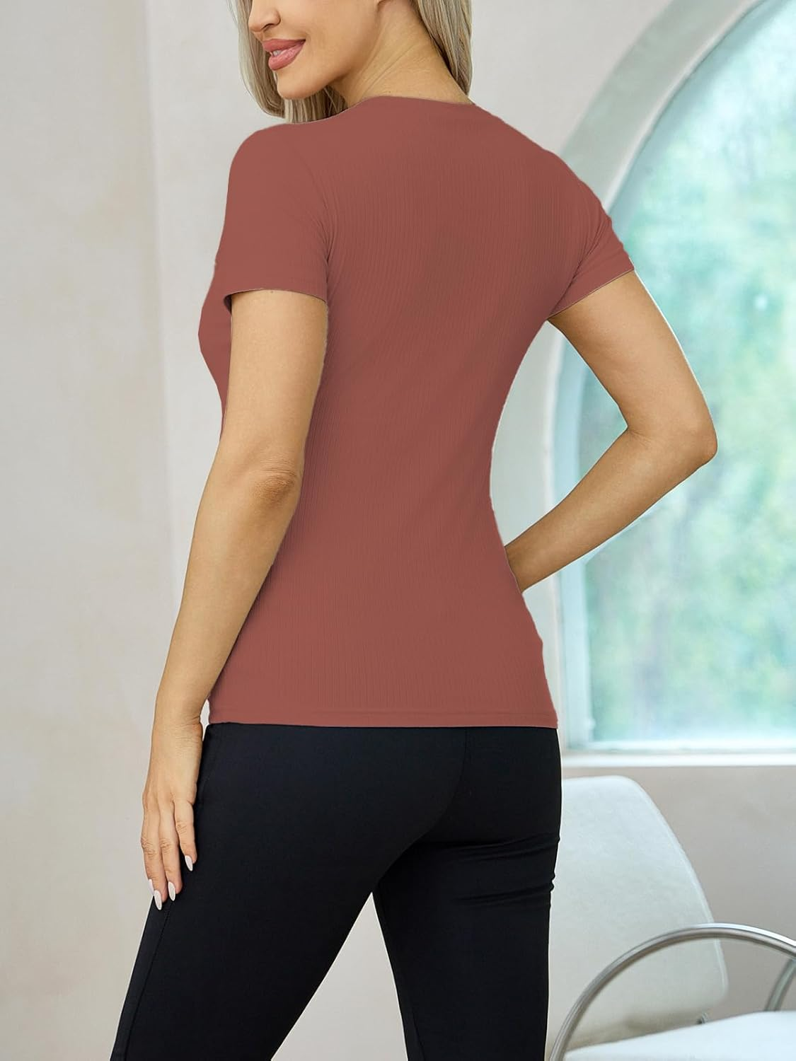 Liu Qu Women'S Maternity Nursing Dress Short Sleeves Lounge Dress for Breastfeeding with Pockets