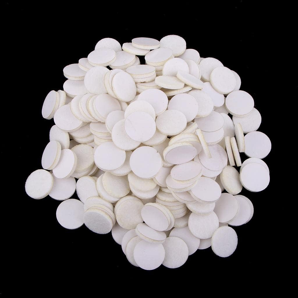 Msaheuto 200 Pcs Essential Locket Necklace Refill, White image number 3