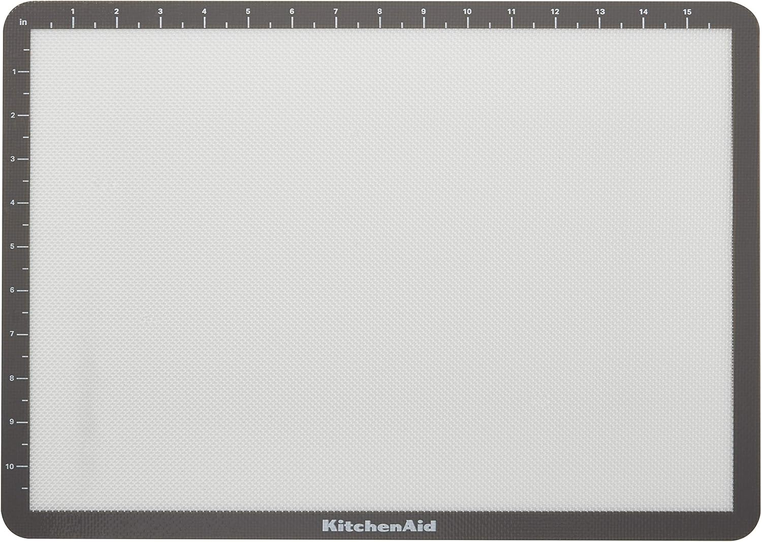 Kitchenaid Silicone Large Baking Mat, 12X17-Inch, Gray image number 4