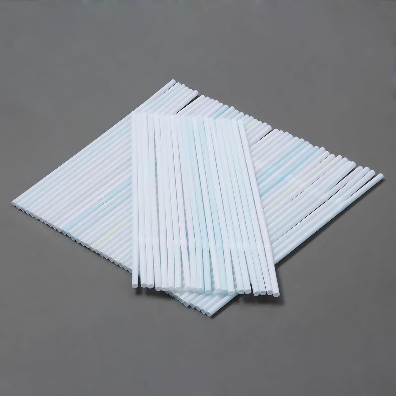 Reusable Drinking Straws, 21Cm Long, 150 Pack, Multicoloured, for Various Beverages (White-150Count) image number 4