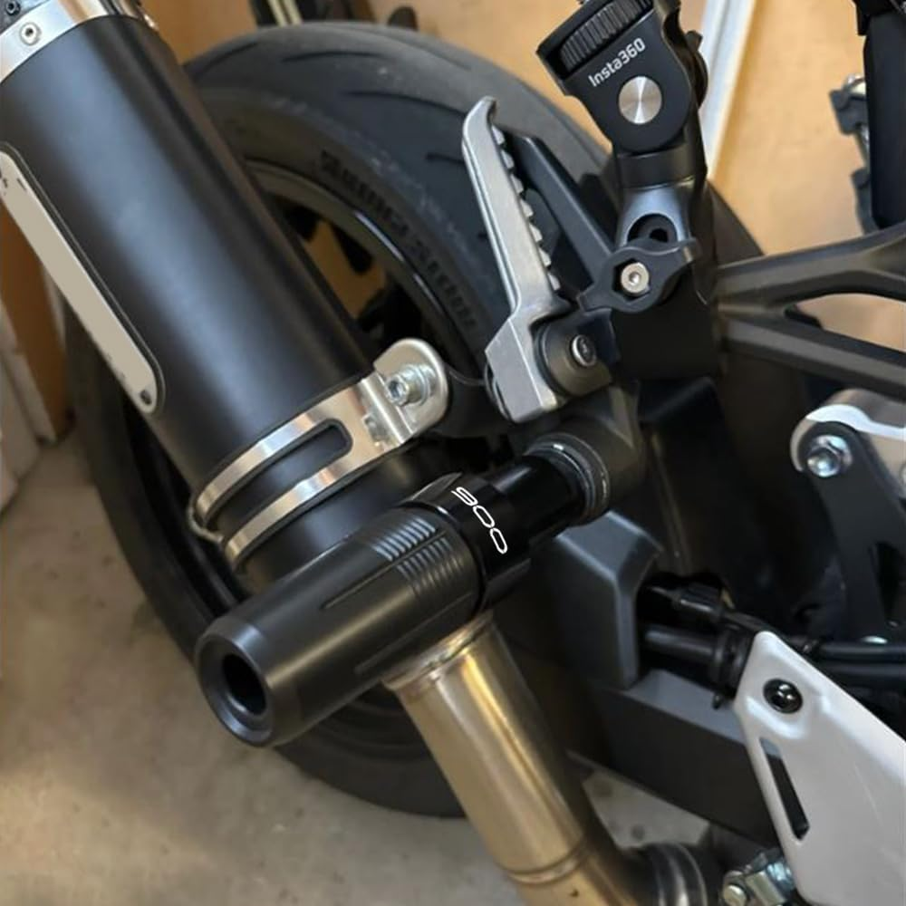 MOWOK Fit for KAWASAKI Z900 Z900Rs Z 900 2017-2021 2022 2023 2024 2025 Motorcycle Accessories Exhaust Slider Crash Protector Falling Protection Exhaust Crash Pad Frame Slider (Red, for Z900 (M10)) - Red image number 1