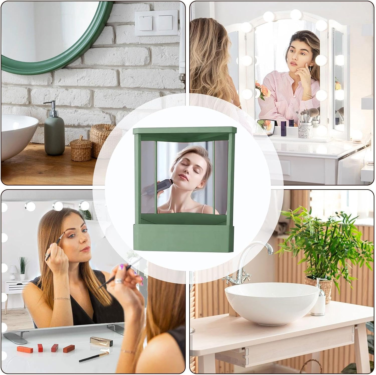 True Mirror Non Reversing,True Mirror for Real Image Non-Reverse | Non Reverse Mirror, Non Reversing Mirror for Real Image - Black image number 4