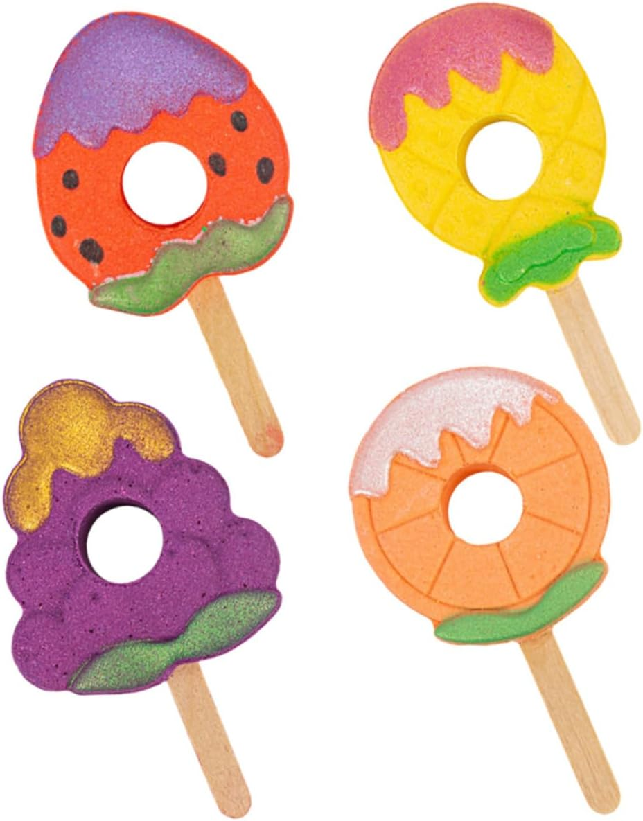 Ipetboom 4Pcs Bomb Salt Essential Oil Bubble Bath Bomb for Spa-Like Relaxation Skin Health image number 1