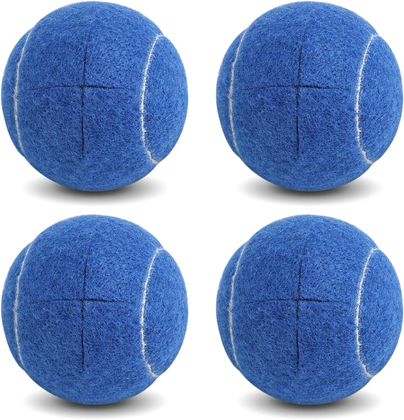 Walker Tennis Balls Precut Tennis Balls for Walkers 4PCS Walkers Legs Universal Precut Glide Balls, Heavy Duty Long Lasting Felt Pad Glide Coverings for Furniture Legs and Floor Protection
