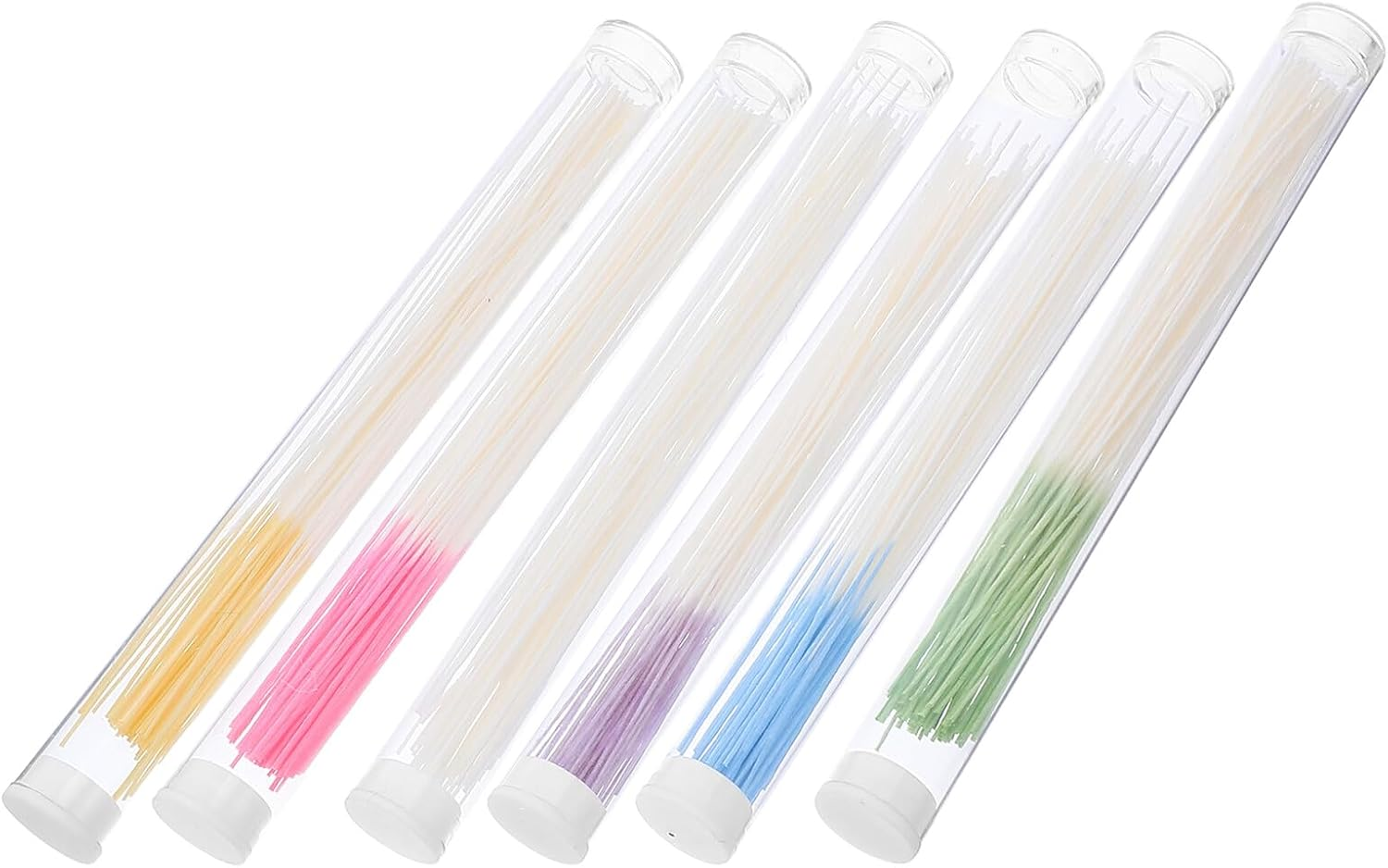 LRXIYODE 360PCS Ear Hole Cleaning Floss Piercing Thread for Pierced Ears 6 Colors (Green, Blue, Purple, Yellow, Rose, White) Piercing Aftercare Supplies for Women and Men image number 6