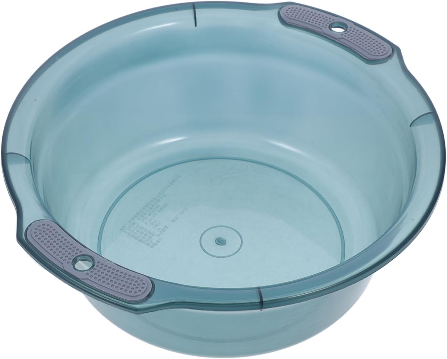 Healeved Portable Wash Basin 12 Inch Plastic Washing Basin Multipurpose Hair Washing Bowl for Home Dormitory Kitchen Use