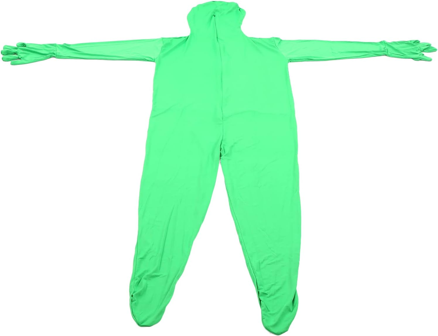 Green Chromakey Bodysuit, Unisex Photography Chromakey Body Suit, Full Body Zentai Disappearing Costume Green Bodysuit, Portable Reusable for Live Broadcast, Special Effects Post image number 6