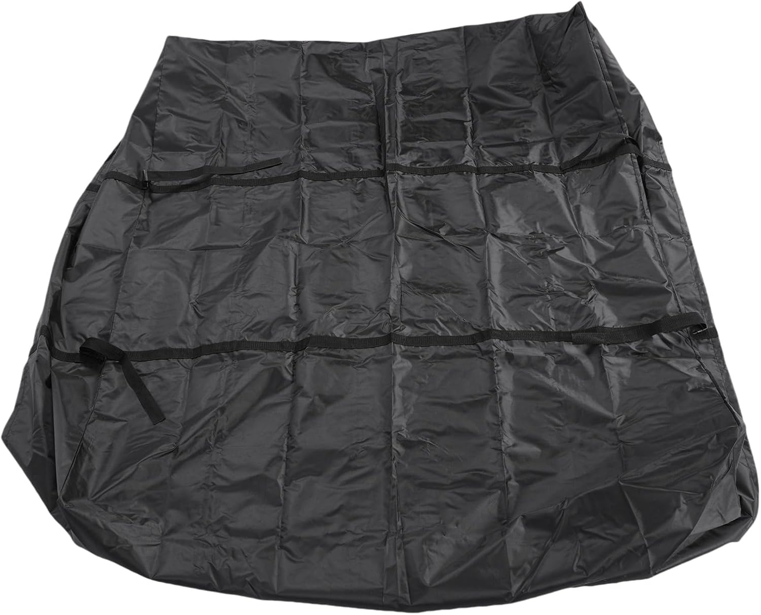 Car Top Rack Cover, Rooftop Top Cargos Carrier Cover 420D Silver Coated Oxford Fabric for All Cars, Rainproof Dust Proof Luggage Rack Covering for Outdoor Travel image number 3