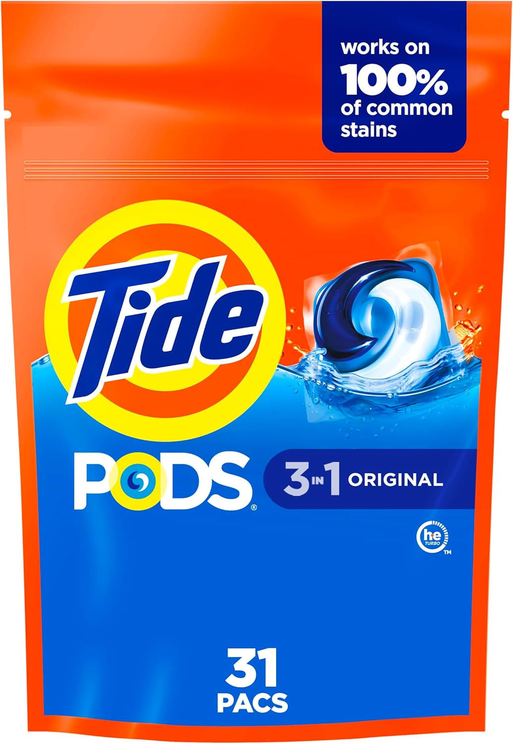 Tide PODS Laundry Detergent Original 31Ct image number 2