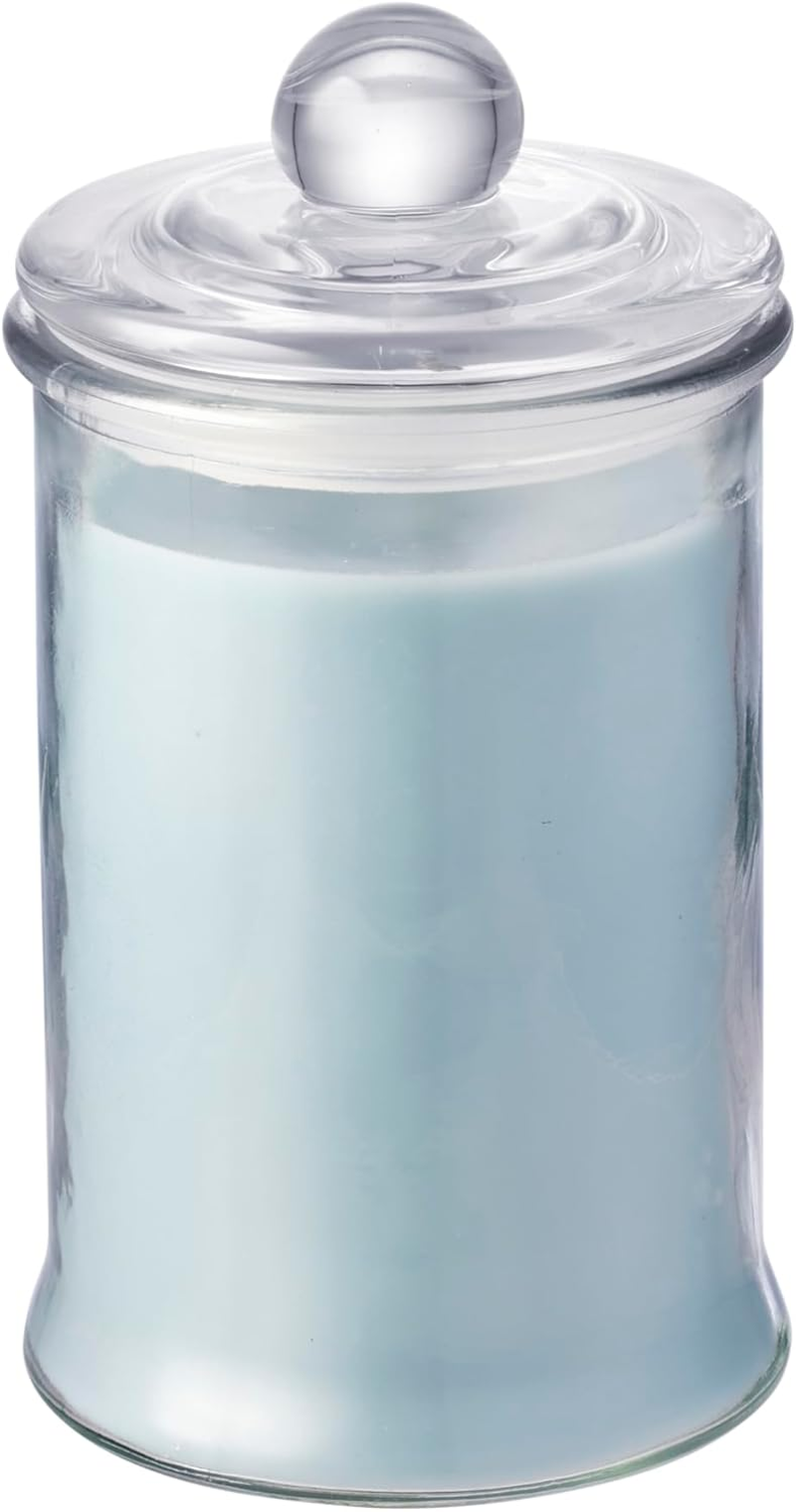 Haven Lavender & Amber Scented Candle in Glass Jar - Clean-Burning Soy Wax Blend with Natural Cotton Wick - Long-Lasting Aromatherapy Candle for Home Decor & Fragrance image number 6