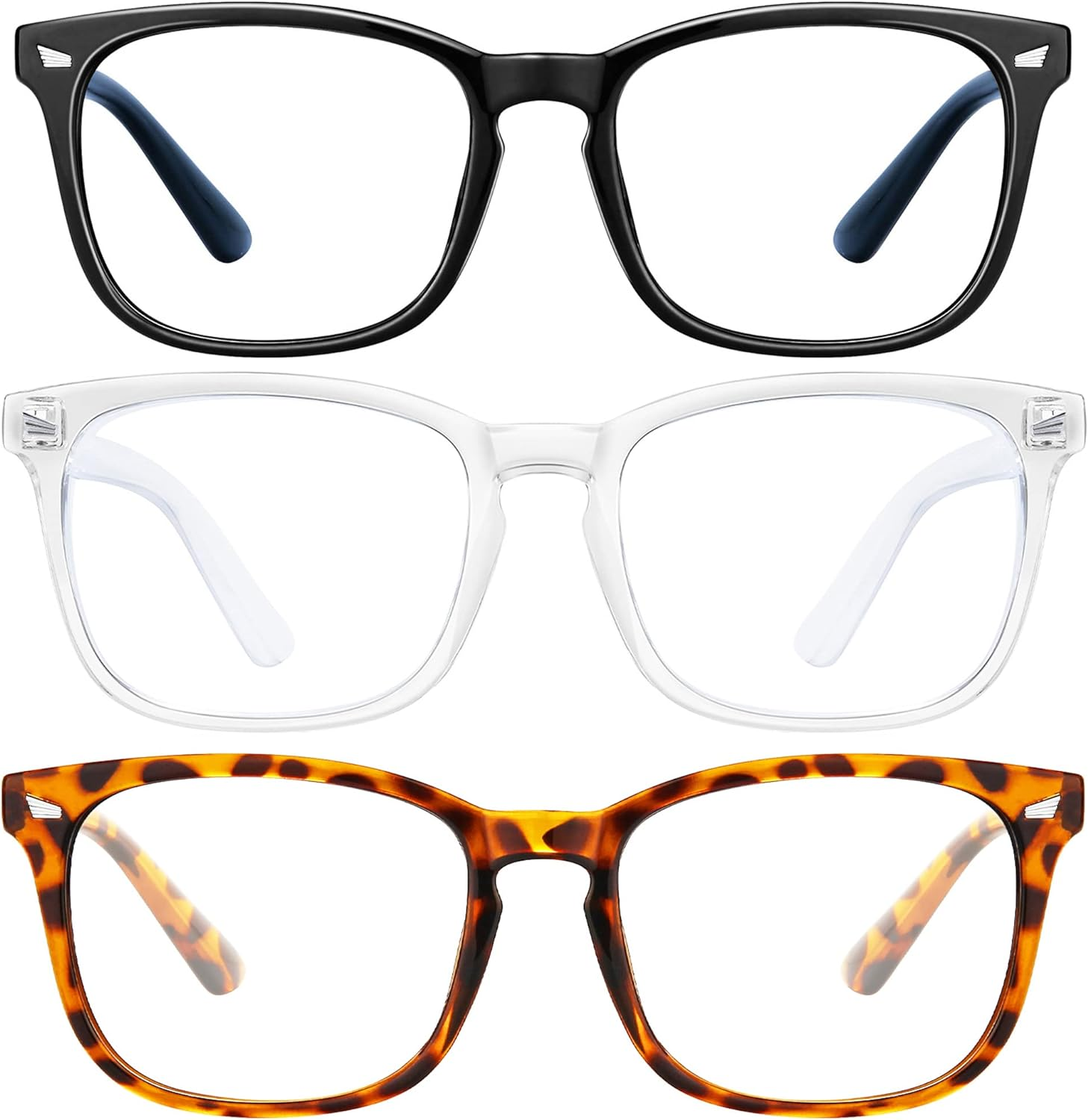 Hunsquer Blue Light Glasses for Woman/Men Computer Blue Light Glasses