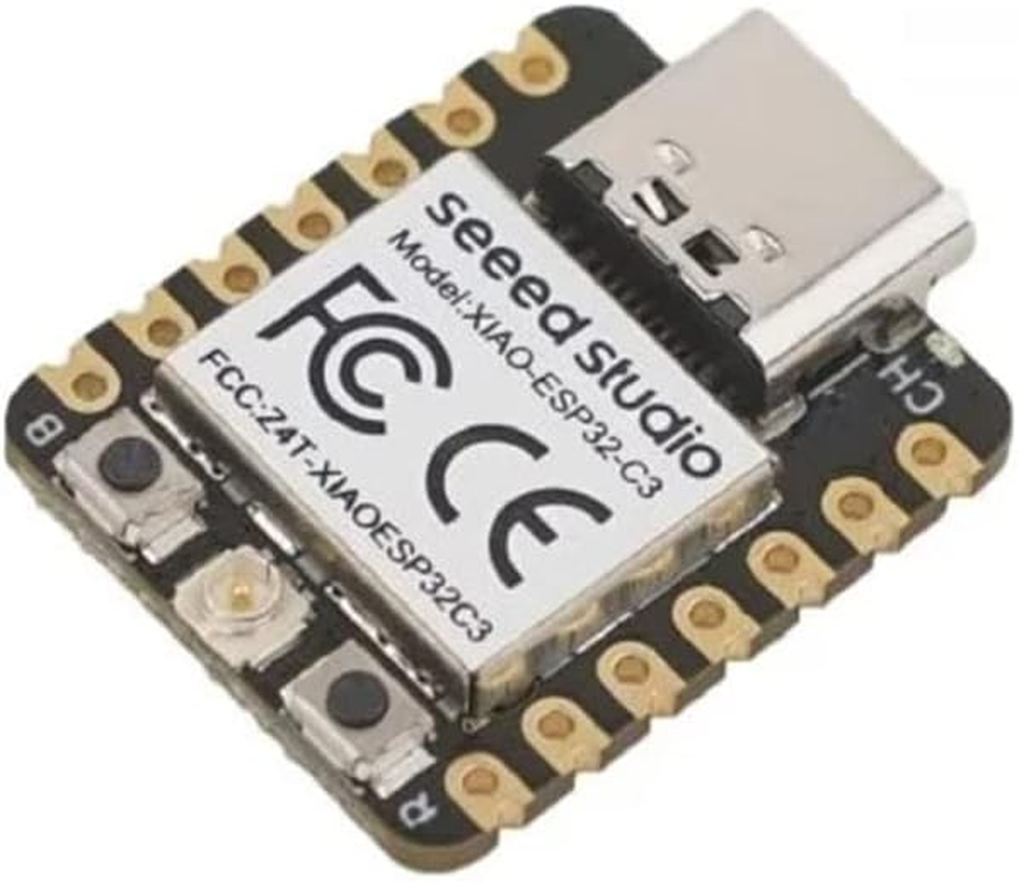 Seeed Studio XIAO ESP32C3 - Tiny MCU Board with Wi-Fi and BLE for Iot Controlling Scenarios. Microcontroller with Battery Charge, Power Efficient, and Rich Interface for Tiny Machine Learning. &hellip; image number 5
