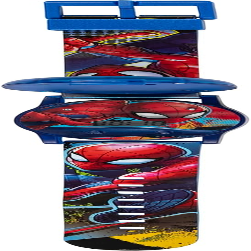 Accutime Marvel Spider-Man Digital Watch for Kids, Blue/Red 2, Digital Quartz image number 2