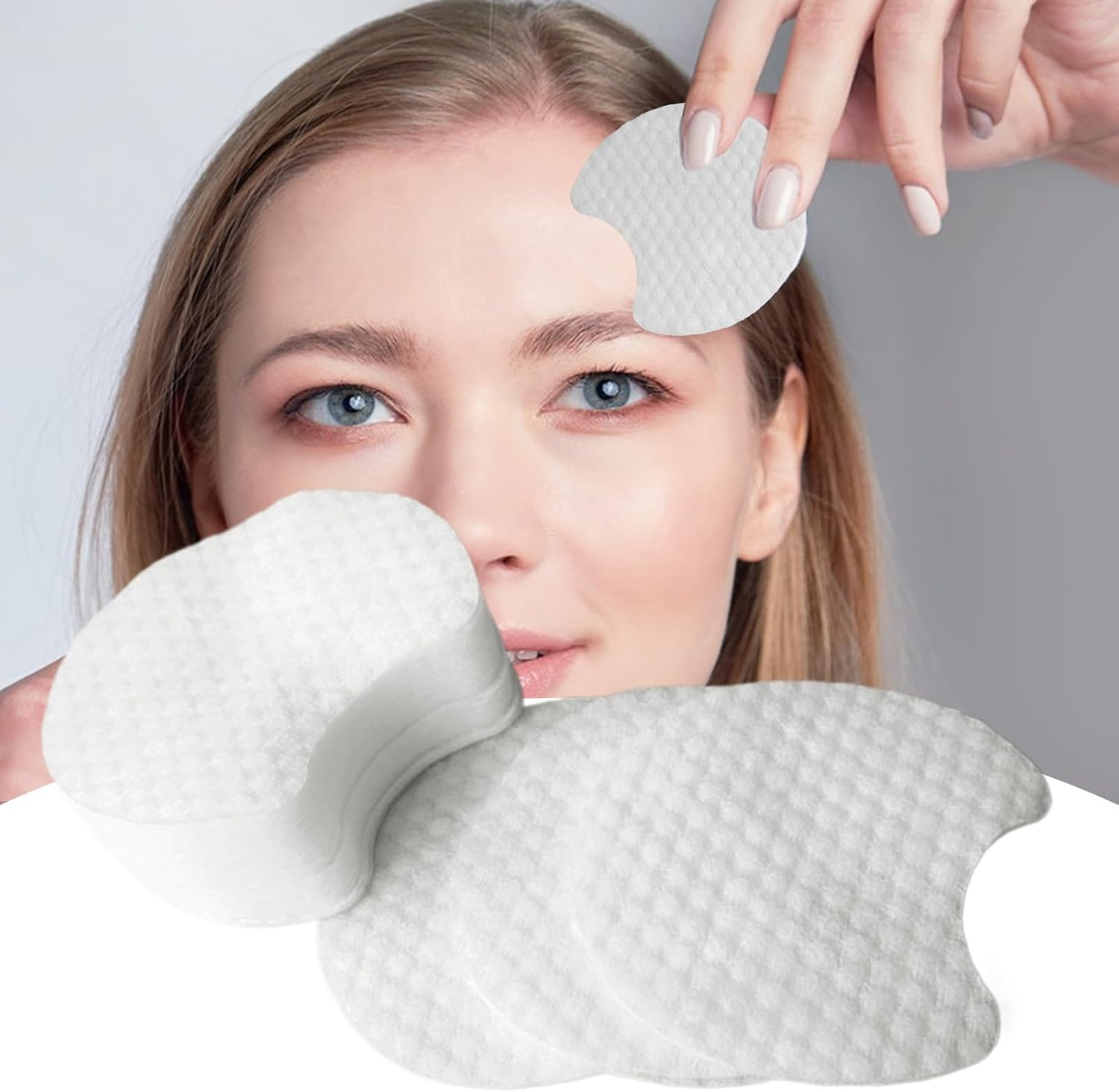 Make up Remover Pads | Pure & Natural Facial Cleansing round Pads | Natural Soft Facial Rounds for All Skin Types Travel Friendly Reusable Gentle Daily Care image number 5