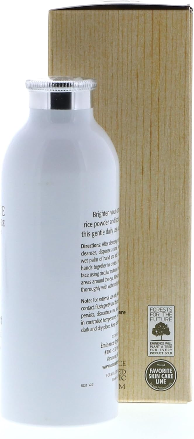 Eminence Organic Skincare Strawberry Rhubarb Dermafoliant, 4.2 Ounce image number 4