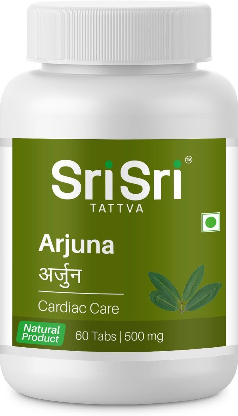 Sri Sri Tattva Arjuna Tablet, 500Mg,60Tabl (Pack of 1) image number 1