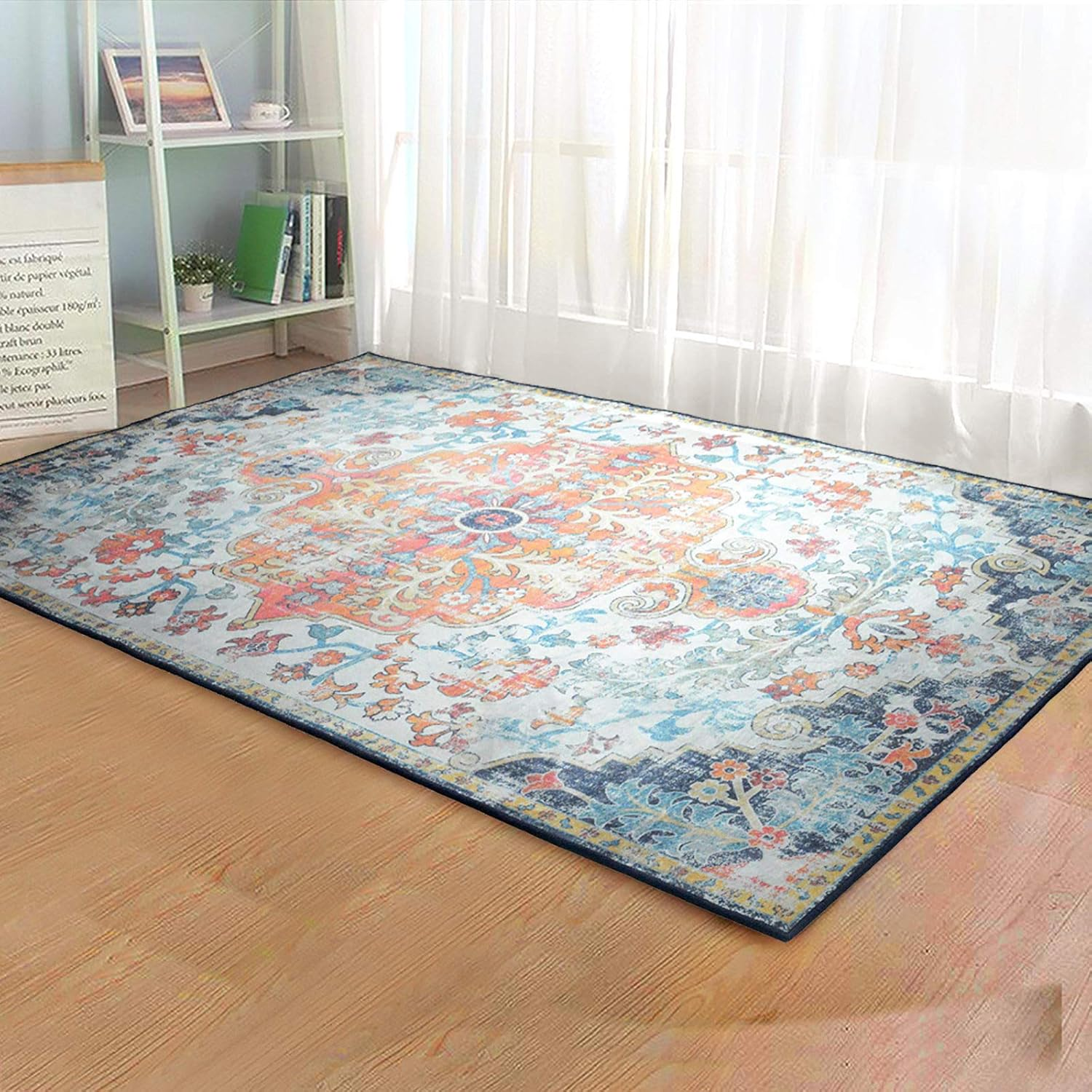 Artiss Floor Rugs, 160 X 230Cm Floors Runner Area Rug for Living Room Large Carpet Mat Home Bedroom Kitchen Decor Outdoor Indoor Accessories, Washable Rectangle Short Pile Easy Care Multicoloured.
