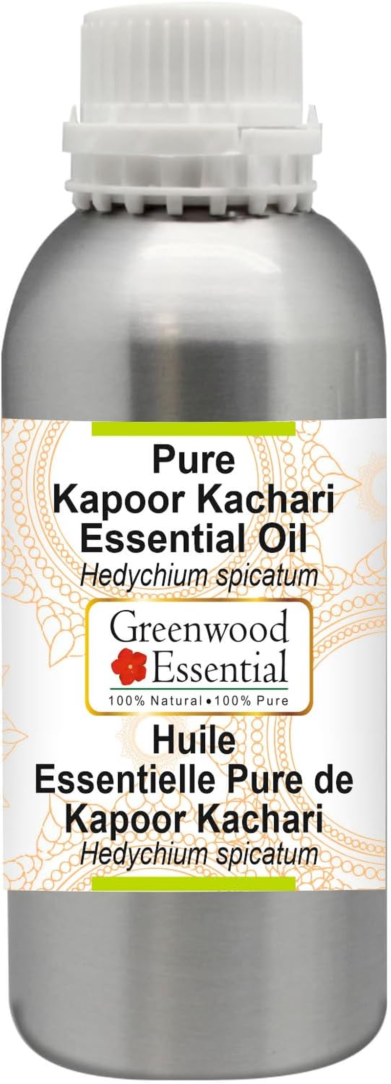 Greenwood Essential Pure Kapoor Kachari Essential Oil (Hedychium Spicatum) Steam Distilled for Personal Care 300Ml (10Oz) image number 6