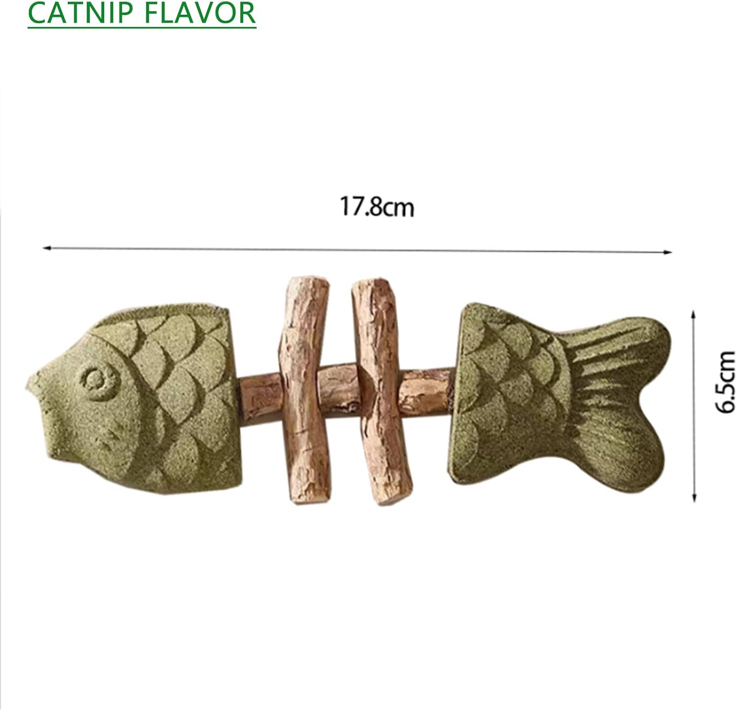 JCBCKJ 3-Pack Creative Cat Chew Toy, Cat Fish Toy Mu Tianliao and Gall Fruit Blend, Catnip for Stress Relief, Appetite Boost, Teeth Cleaning of Interactive Cat Toy image number 3