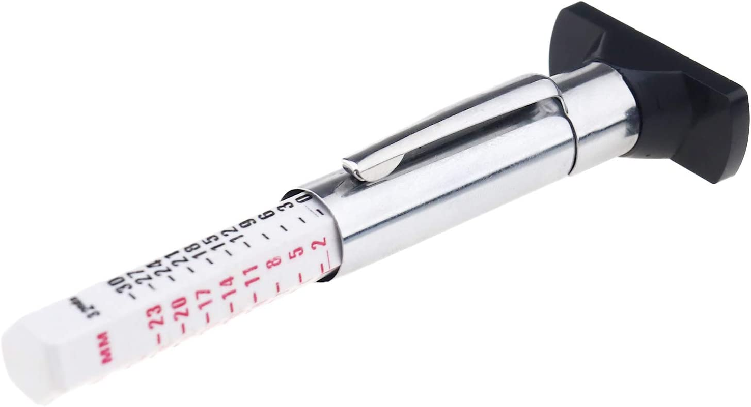 SING F LTD SILVERLINE TYRE Depth Gauge TYRE Tread Depth Gauge Metal Body Guaranteed New