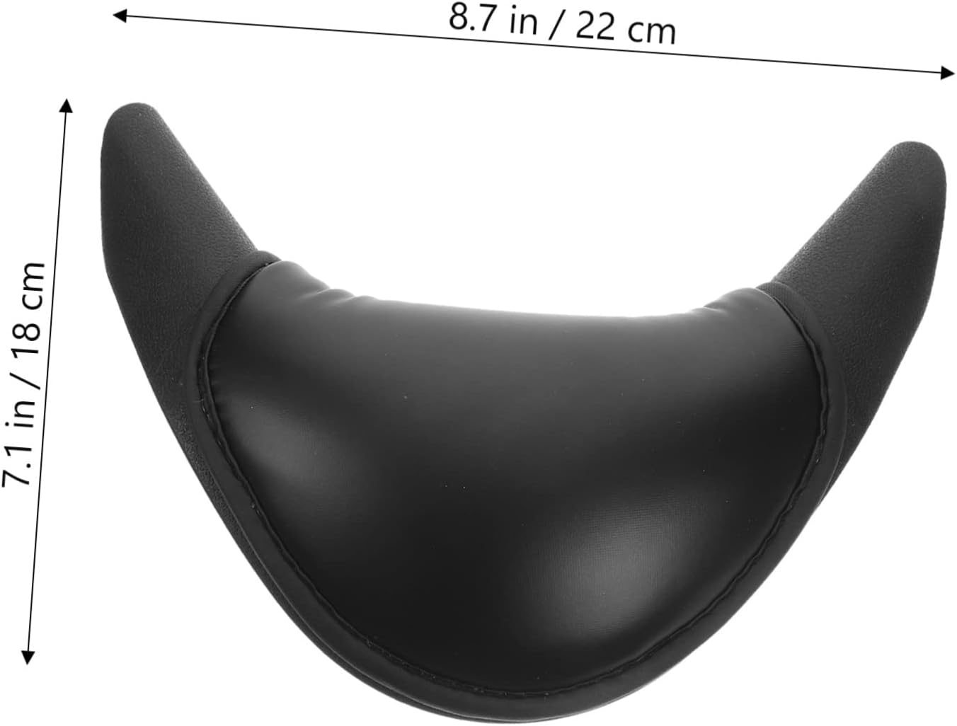 Healvian Non-Slip Silicone Shampoo Neck Rest Pillow, Soft U-Shaped Hair Wash Cushion for Salon and Home, Universal Fit Hair Washing Basin Support Pad image number 3