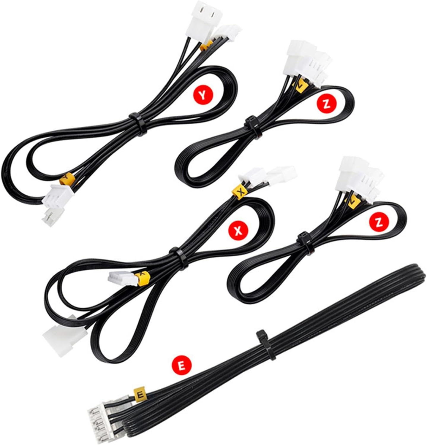 Cable Loom Package 3D Printer Accessories, Limit Switch Extension Cable for Ender-5 Plus, High Reliability Sturdy Professional,Easy to Install image number 3