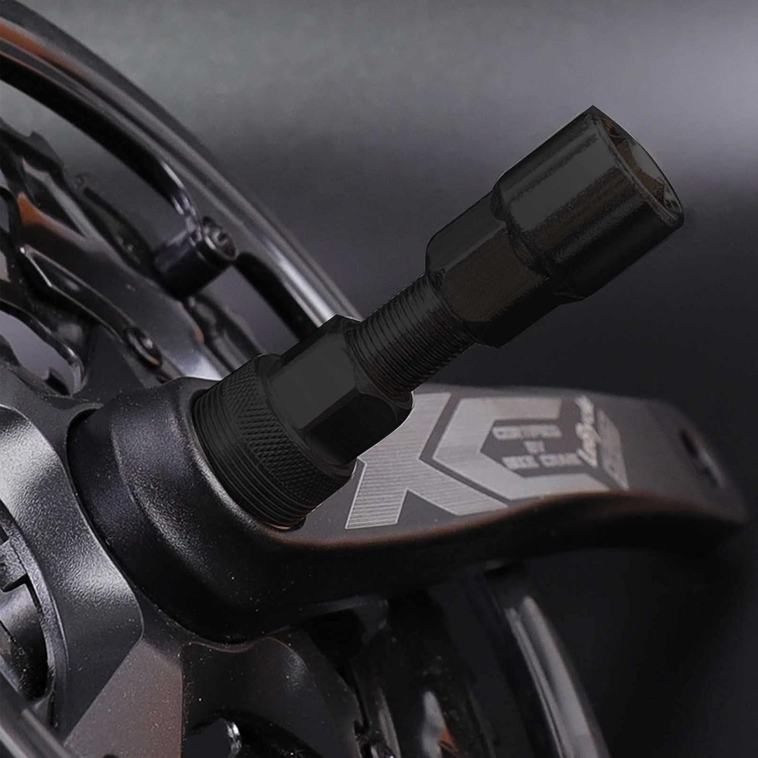 Bicycle Crank Remover, Bicycle Crank Extractor Puller Mountain Bike Crankset Tool Crank Arm Puller Cycling Crank Pulley Tool Crank Removal Tool Square Taper Crank Puller Tool Chainset Removal Tool image number 1