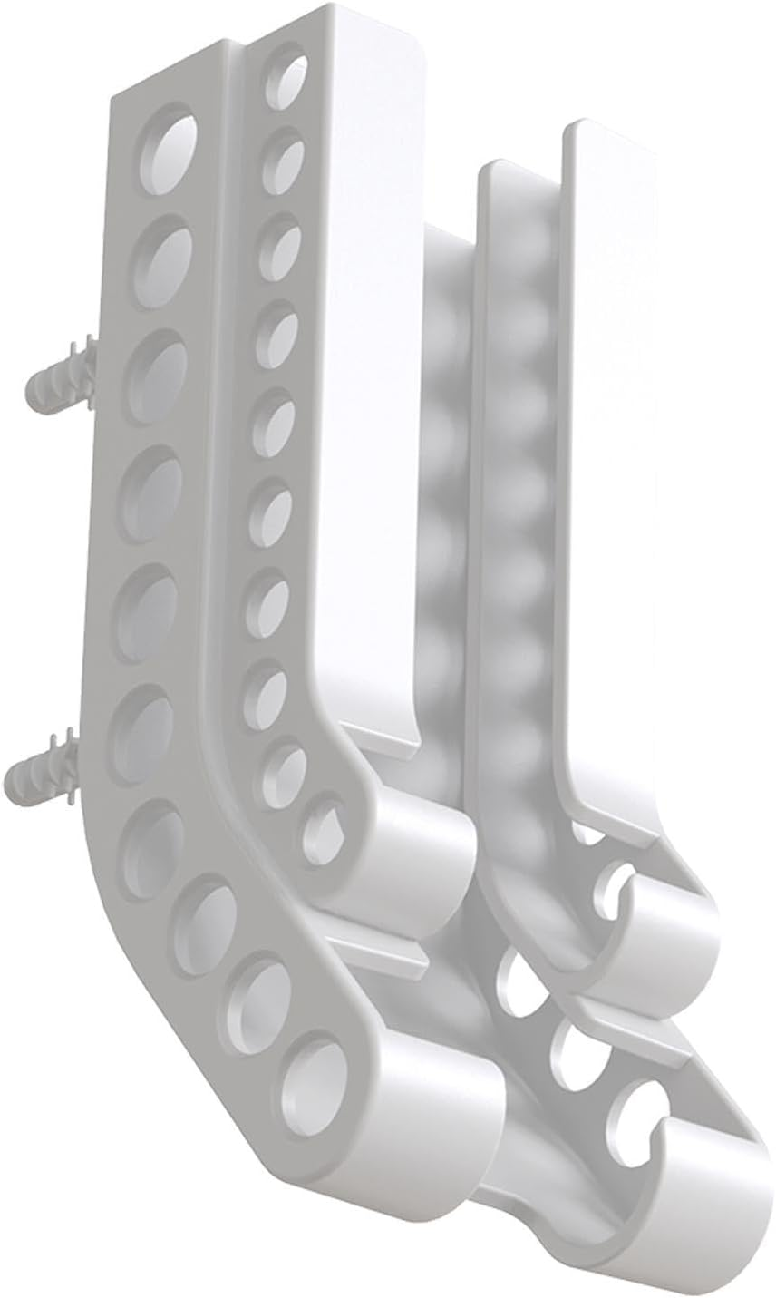 Battery Storage Organizer - Battery Dispenser Organizer, Battery Holder Storage | Wall Mount Battery Holder, Battery Organizer Storage Holder, Wall Mount Holds 10 AA and 10 AAA Batteries