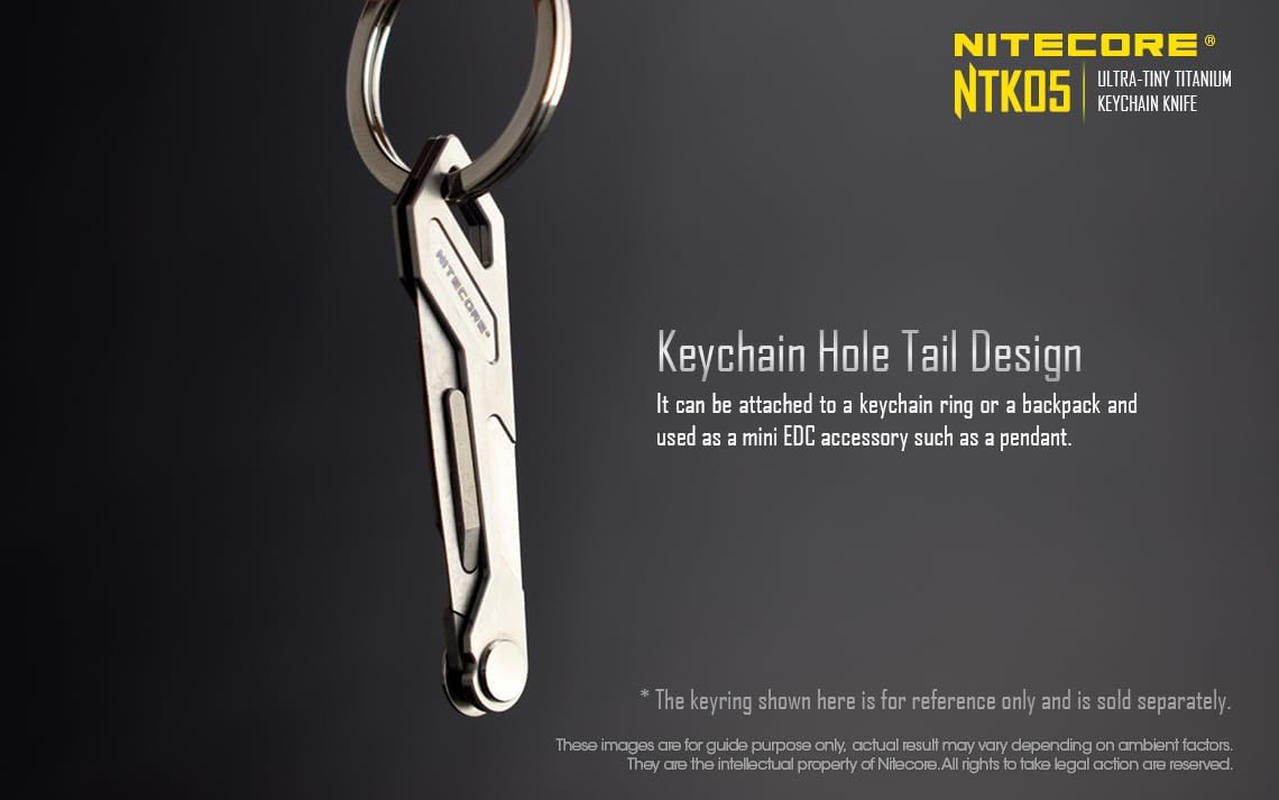 Nitecore NTK05 Tiny Keyring Knife image number 4