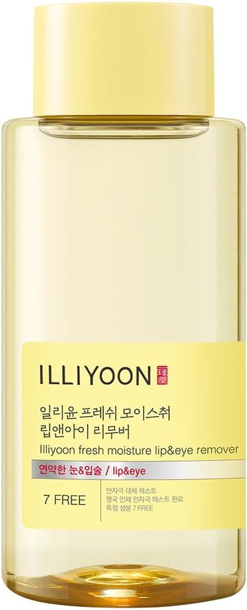 Illiyoon Fresh Moisture Lip and Eye Makeup Remover(300Ml/10.14 Fl.Oz) Instant & Gentle Waterproof Makeup Remover, Non-Greasy with Naturally Fermented Yuzu Extract, Fragrance and Paraben-Free image number 3