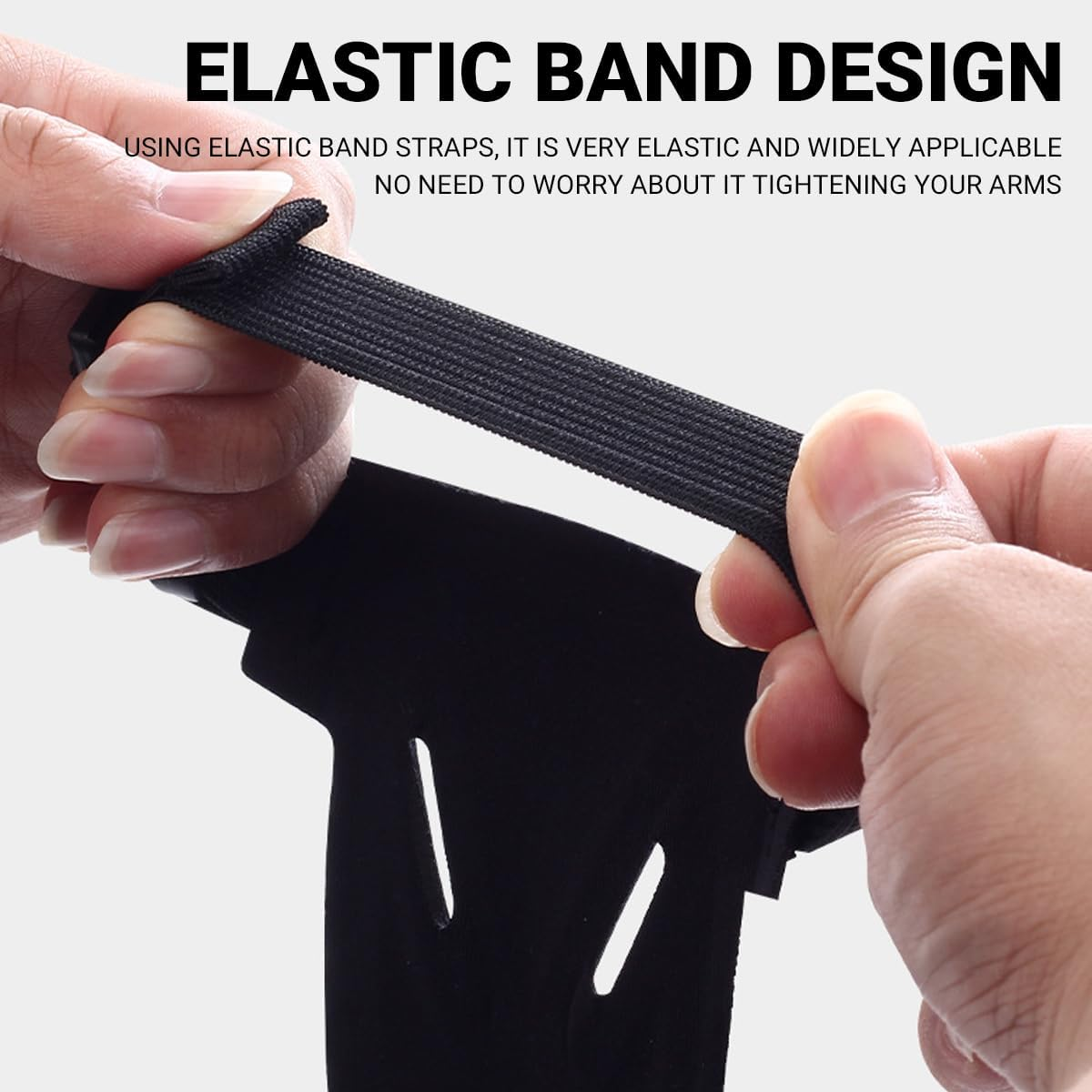 AIMALL Archery Arm Guard, Breathable Protective Gear for Recurve Bow and Hunting, Adjustable Elastic Band Design, 9.05 X 3.93 Inches for Competition and Outdoor Sports image number 5