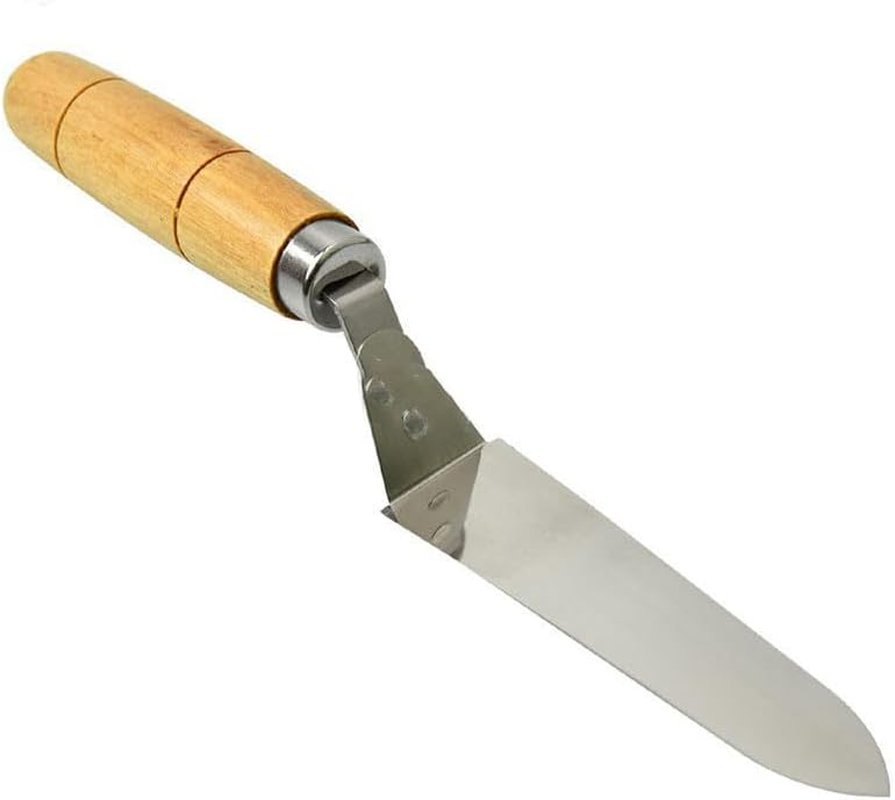 Professional Stainless Steel Uncapping Knife with Comfortable Wooden Handle, Efficient Beekeeping Tool for Easy Honey Harvest & Hive Frame Scraping image number 2