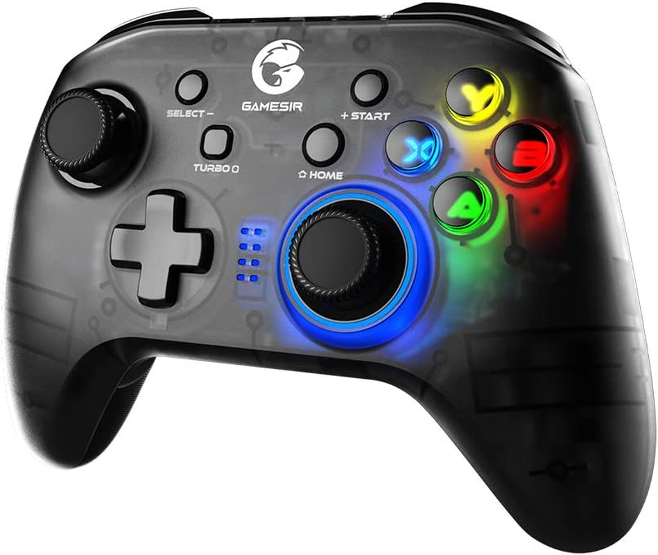 Gamesir T4 Pro Wireless Bluetooth Controller for Nintendo Switch, Switch Pro Controller with LED Backlight, Turbo Gamepad Joystick with Dual Motor, Programmable Game Controller for Iphone/Android/Pc image number 3