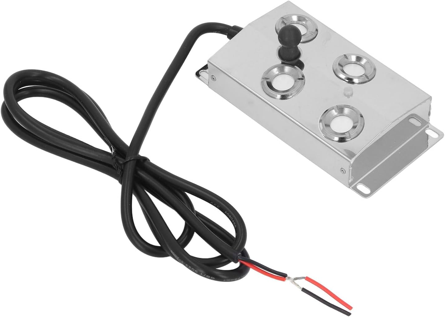 Tnfeeon Garden Mist Maker, Waterproof Stainless Steel Ultrasonic Fogger with 4 Heads for Outdoor and Indoor Landscape Enhancements image number 6