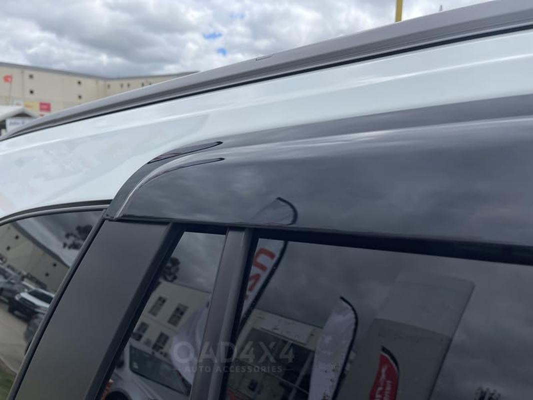 OAD4X4 Weathershields Compatible with Isuzu MU-X MUX 2021-Onwards, Injection Weather Shields Window Visors Wind Deflectors Sun Rain Guard 4PCS Set image number 4