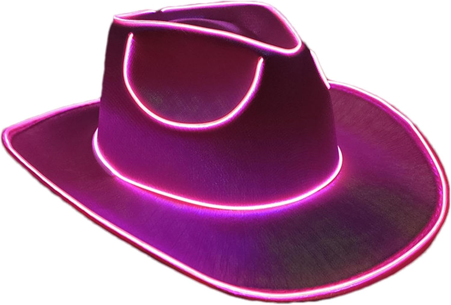 Cowboy Hat - Party Headwear Cowboy Hat,Led Hat, Party Cowboy Hats Battery Operated, Dress up Hat, Disco Western Costume Accessories