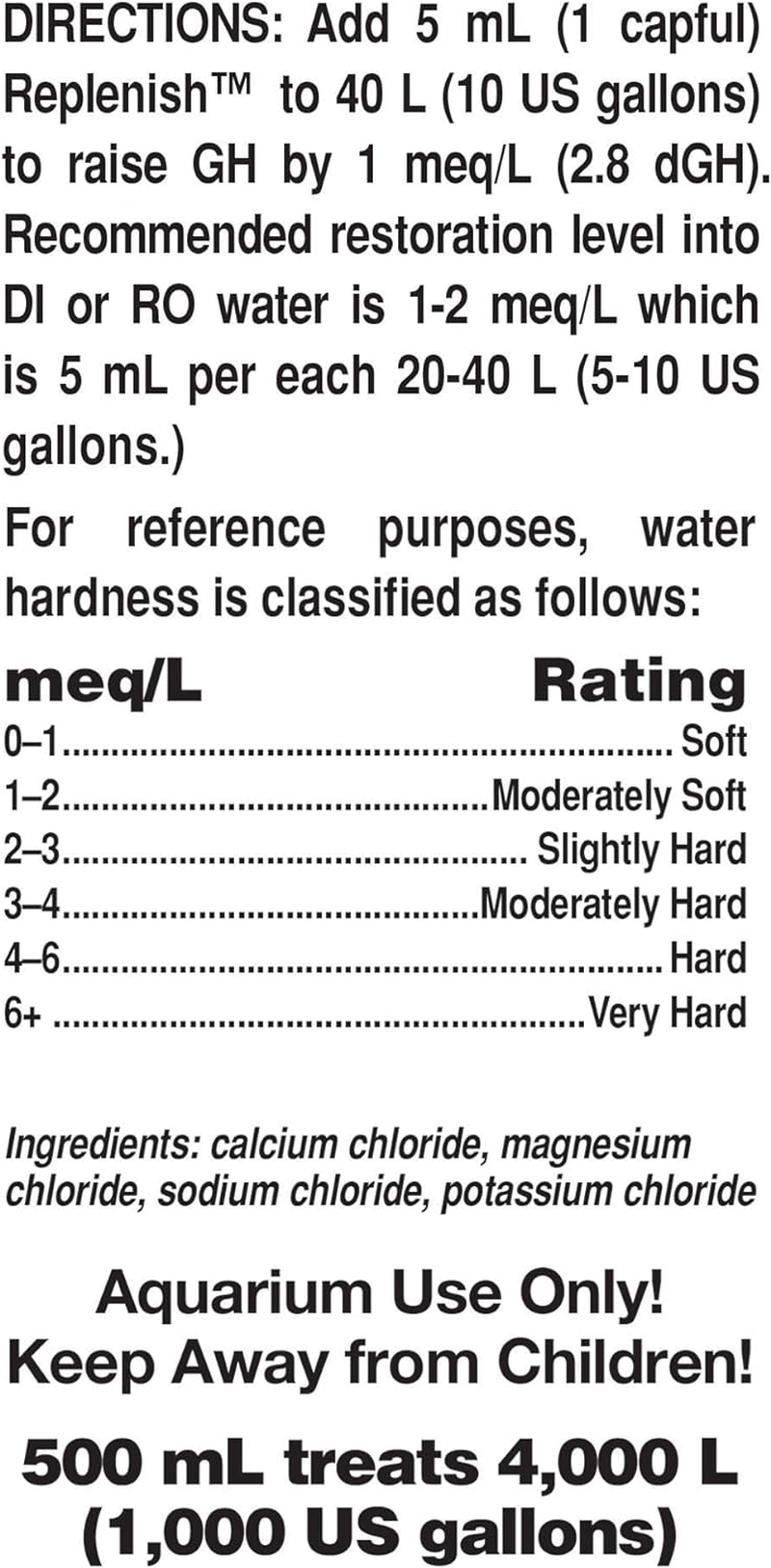 Seachem Replenish, 500Ml image number 1