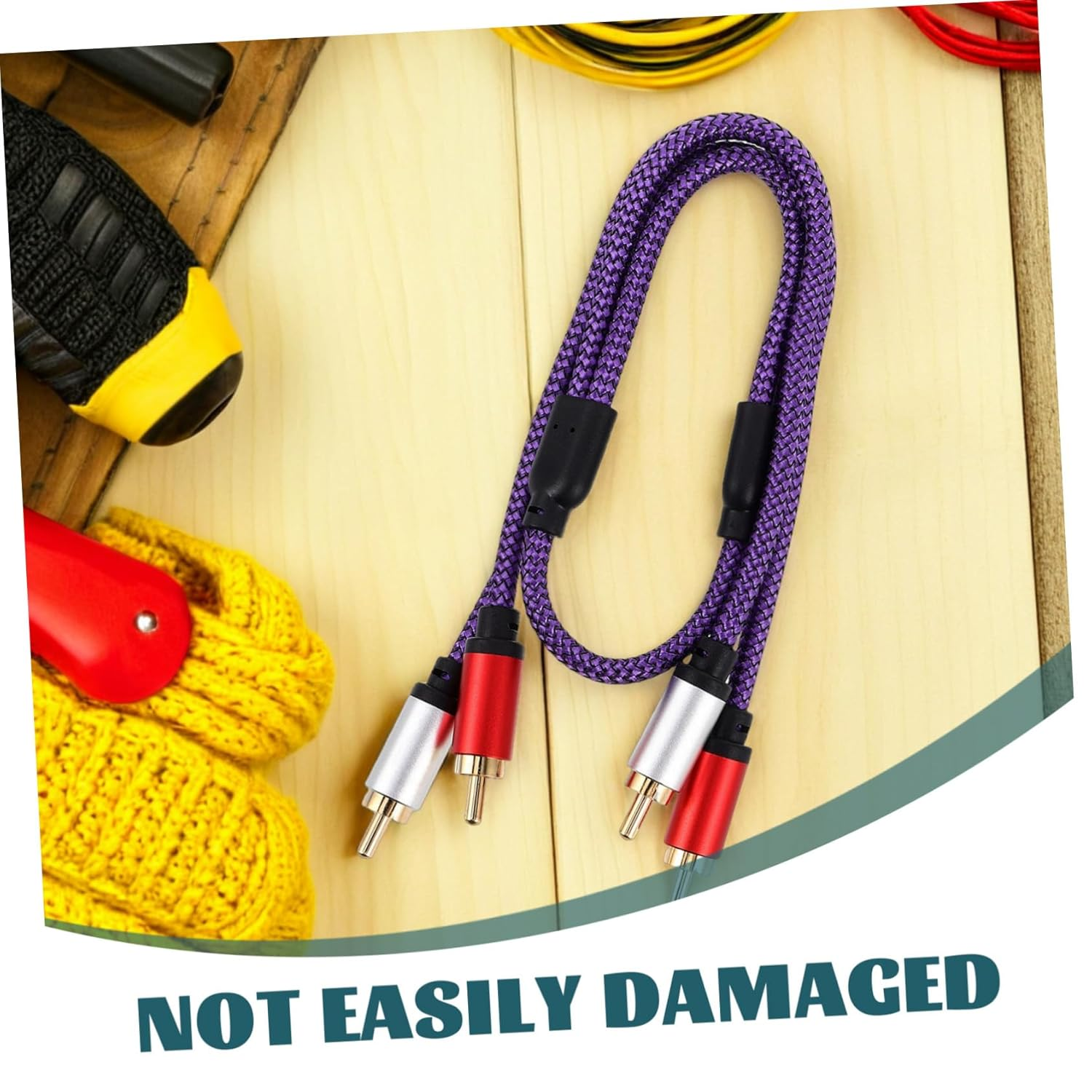 Tofficu High-Fidelity Audio Cable for Car and Home Theater Speaker Connections Play Amp Power Wire with Transmission for Enhanced Sound Experience image number 1