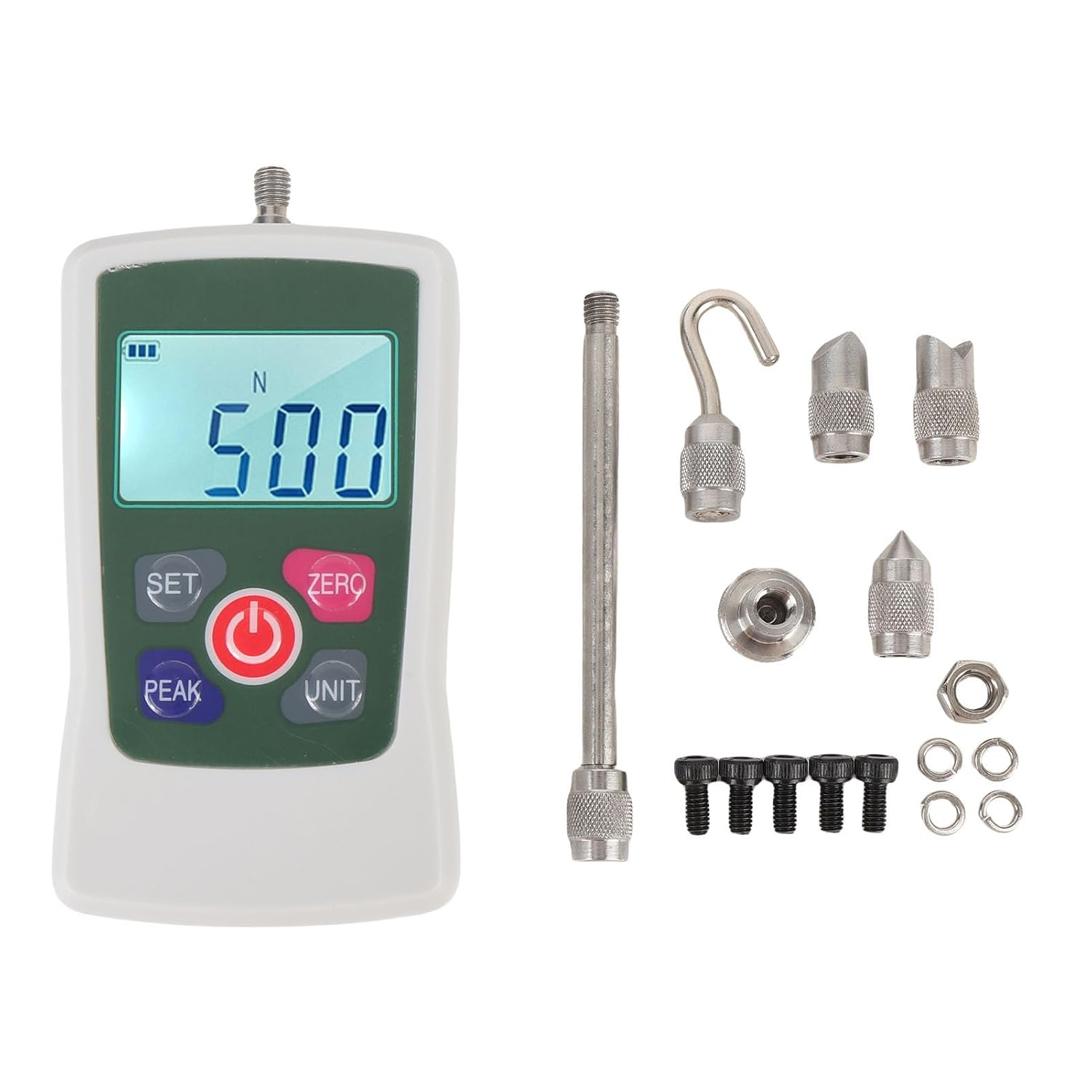 Push Pull Meter Portable Highaccuracy Digitalforce Tester with Clear Backlit Display and Enhancedaccuracy Settings for Industrial Use image number 4
