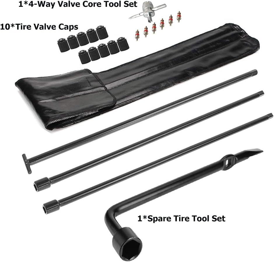 Dr.Roc Compatible with Spare Tire Tool Kit with Bag 2005-2019 Nissan Frontier Titan Pathfinder 2005-2015 Amanda Xterra and Infiniti 2013-2020 Select Models image number 5