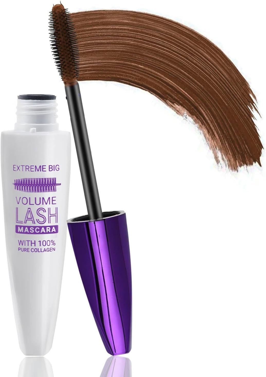 Boobeen Colorful Lash Mascara Waterproof, Voluminous and Lengthening Mascara, Curling Eyelashes Makeup, Long Lasting, No Smudging