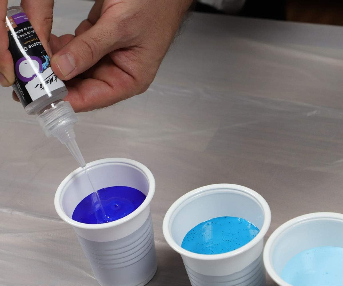 Mont Marte Premium Silicone Oil 60 Ml, Clear image number 4