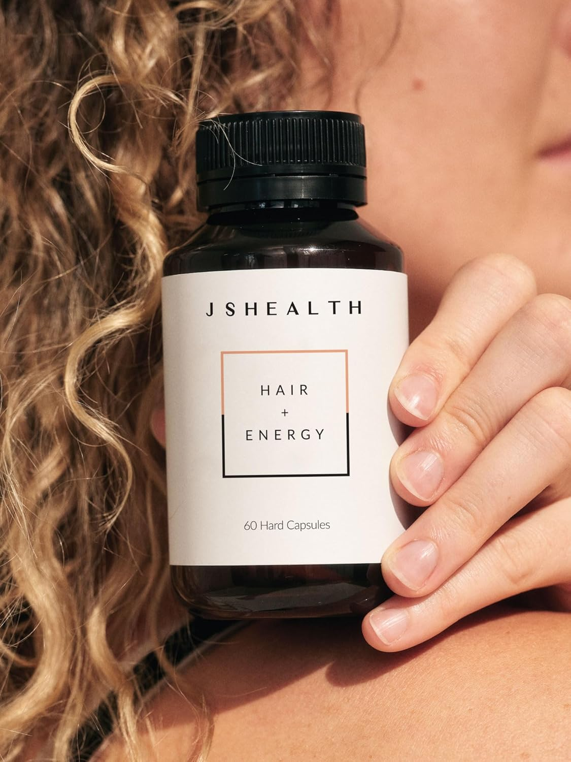 Jshealth Vitamins Hair and Energy Formula | for Women and Men | Zinc and Iodine Supplements | (90 Capsules) image number 4