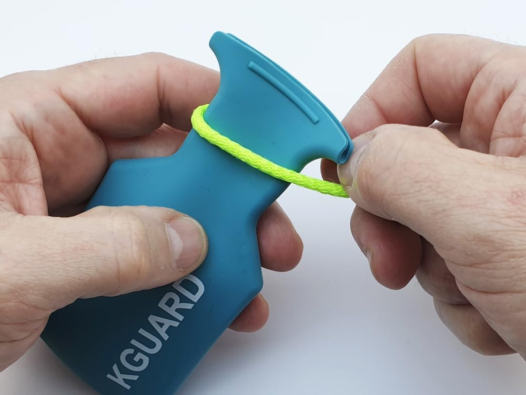 Kguard K IPX8 Waterproof Car Electronic Key Bag &ndash; Enhanced and Certified Protection for Water and Outdoor Activities: Surfing, Sup, Kitesurfing, Windsurfing, Swimming and More, Turquoise, IPX8 image number 6